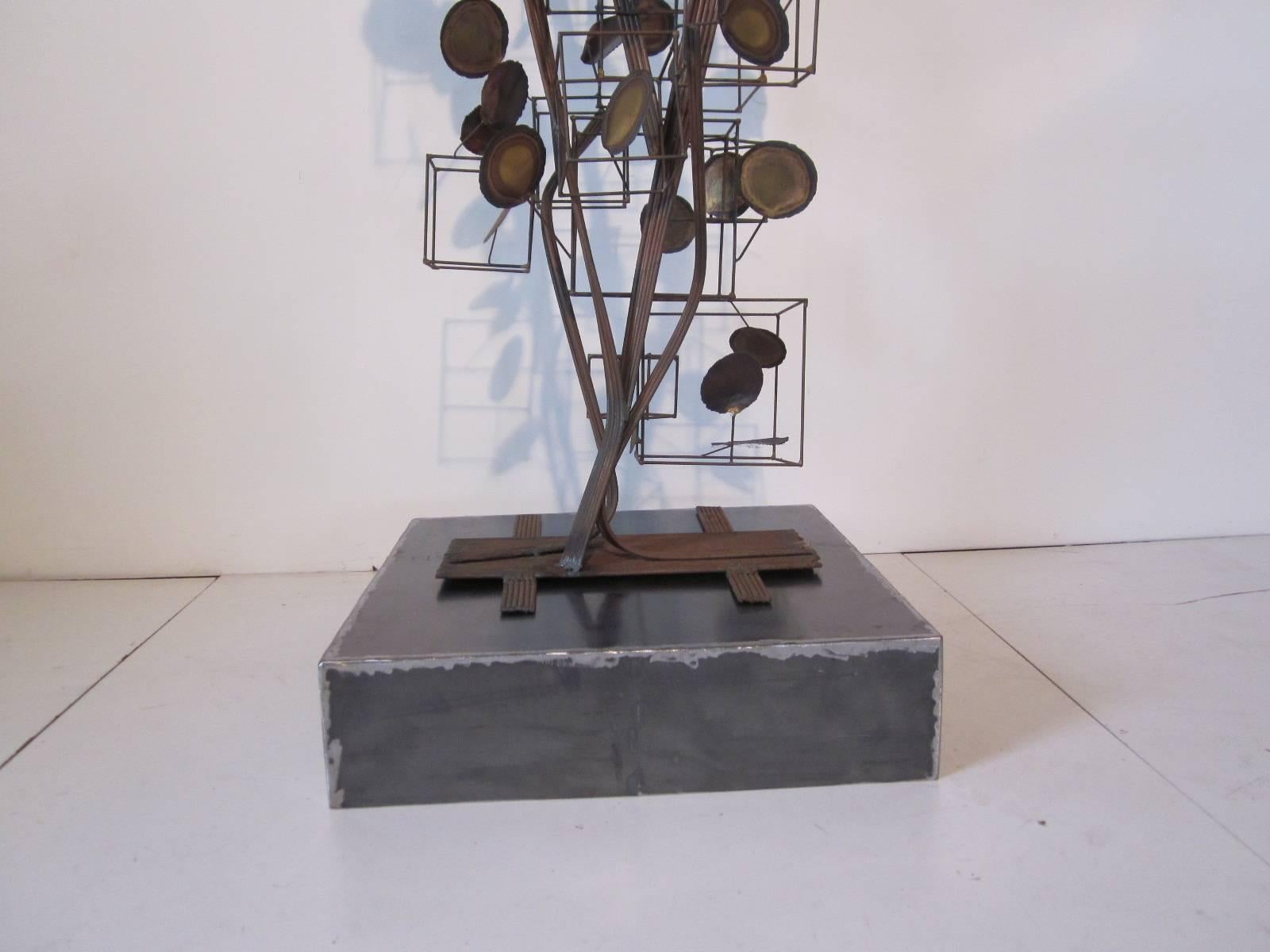 Modern Abstract Tree Sculpture in the Style of Curtis Jere