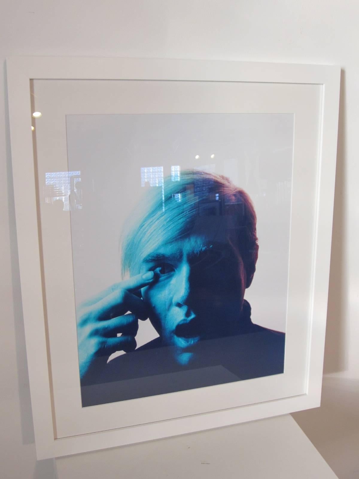20th Century Andy Warhol, 1968 Portrait by Philippe Halsman