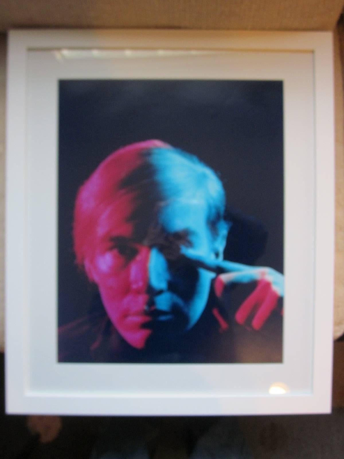 Andy Warhol 1968 Portrait by Philippe Halsman In Excellent Condition In Cincinnati, OH