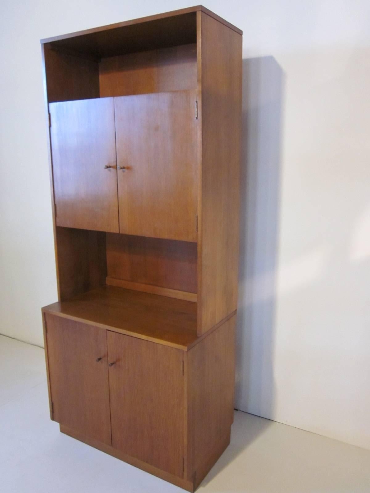 20th Century Paul McCobb Planner Group Two-Piece Cabinet