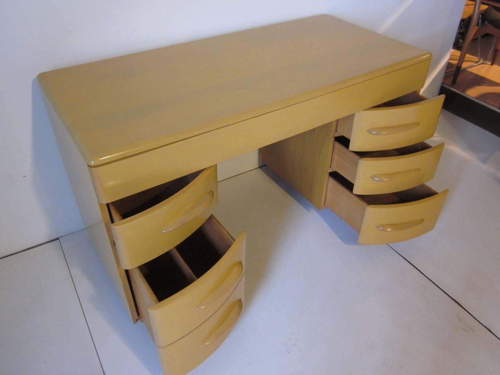 Mid-Century Modern Encore Kneehole Desk for Heywood-Wakefield