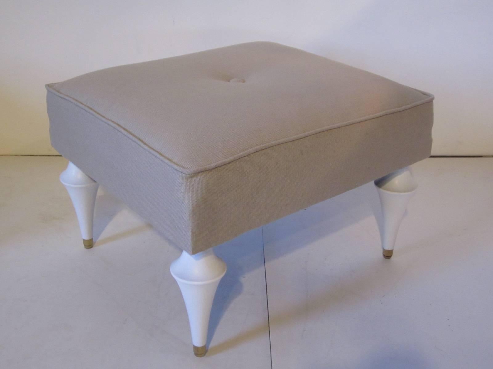 Regency Footstools in the Manner of Tommi Parzinger