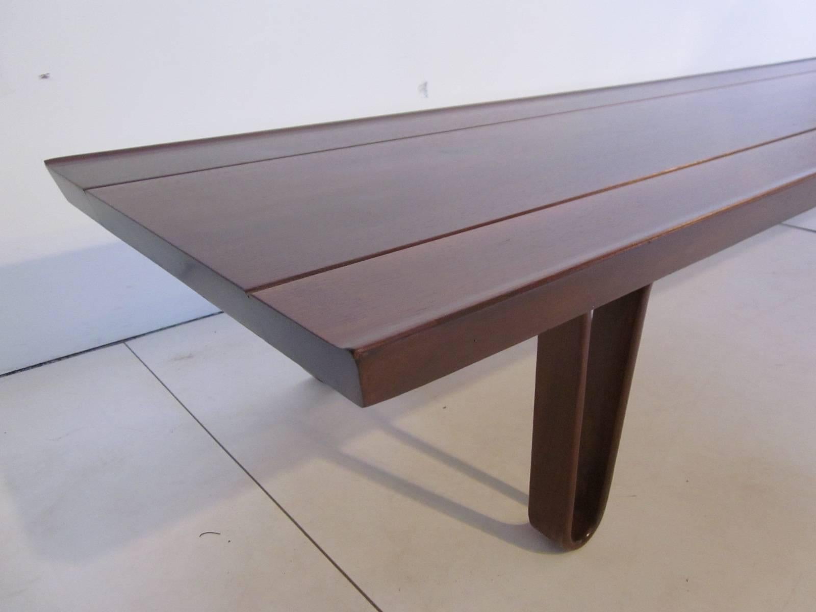Edward Wormley for Dunbar Long John Coffee Table or Bench In Excellent Condition In Cincinnati, OH