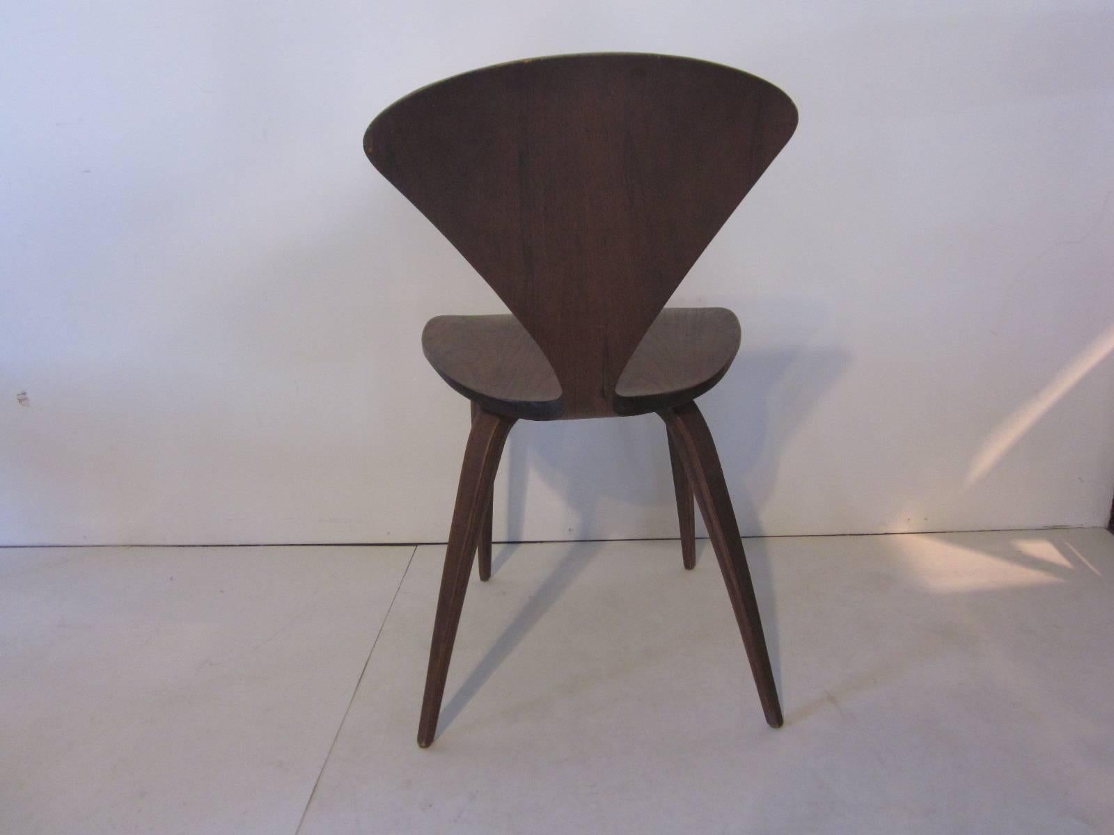 American Plycraft Norman Cherner Side Chairs