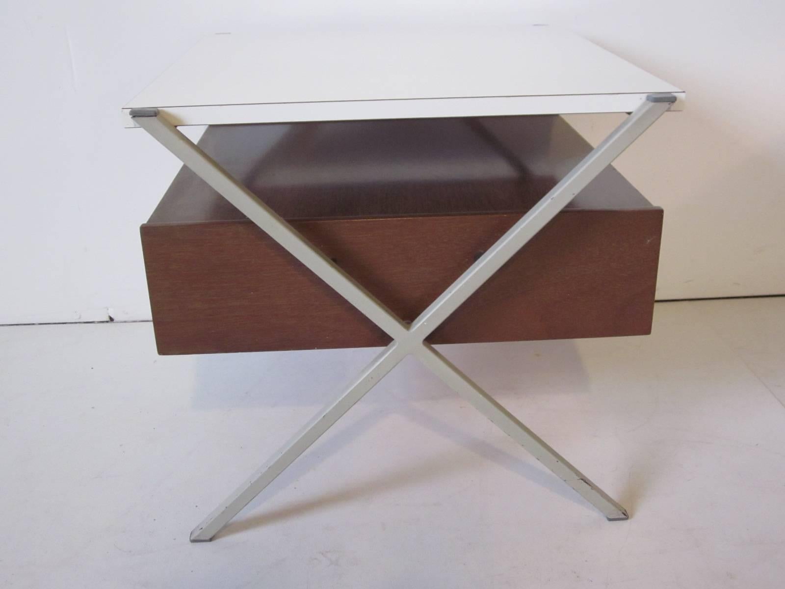 Mid-Century Modern Knoll, Drake Nightstand or End Table