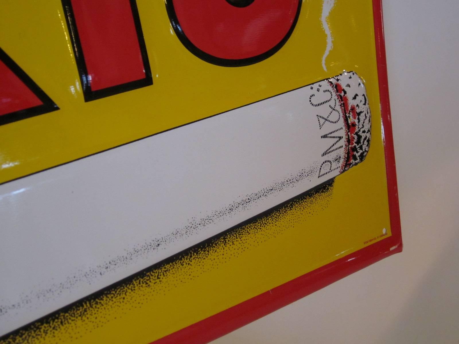 vintage cigarette signs