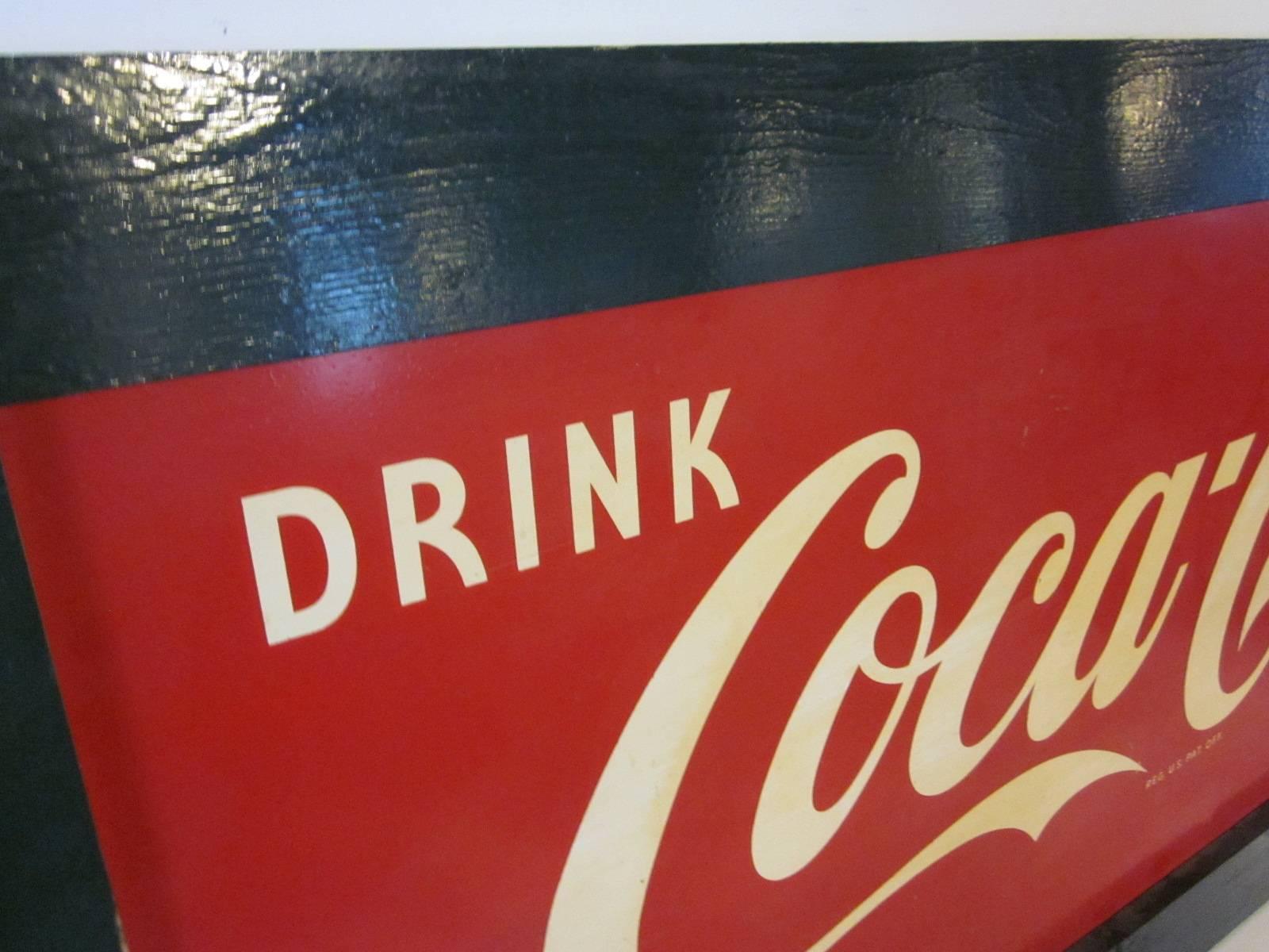 Industrial Vintage Coca Cola Sign