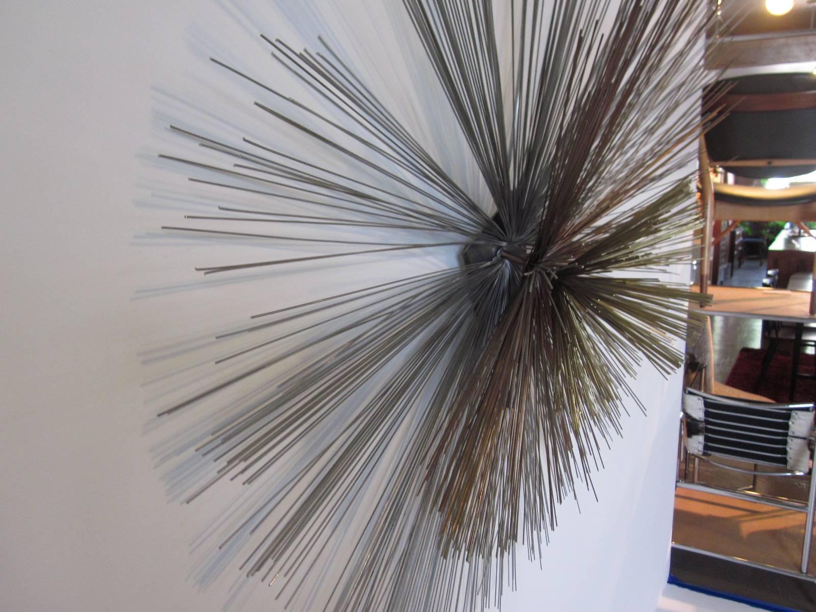 Modern Curtis Jere Starburst Wall Sculpture