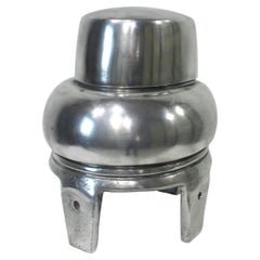 Polished Aluminum Vintage Hat Form Sculpture in the style of Empire (B)