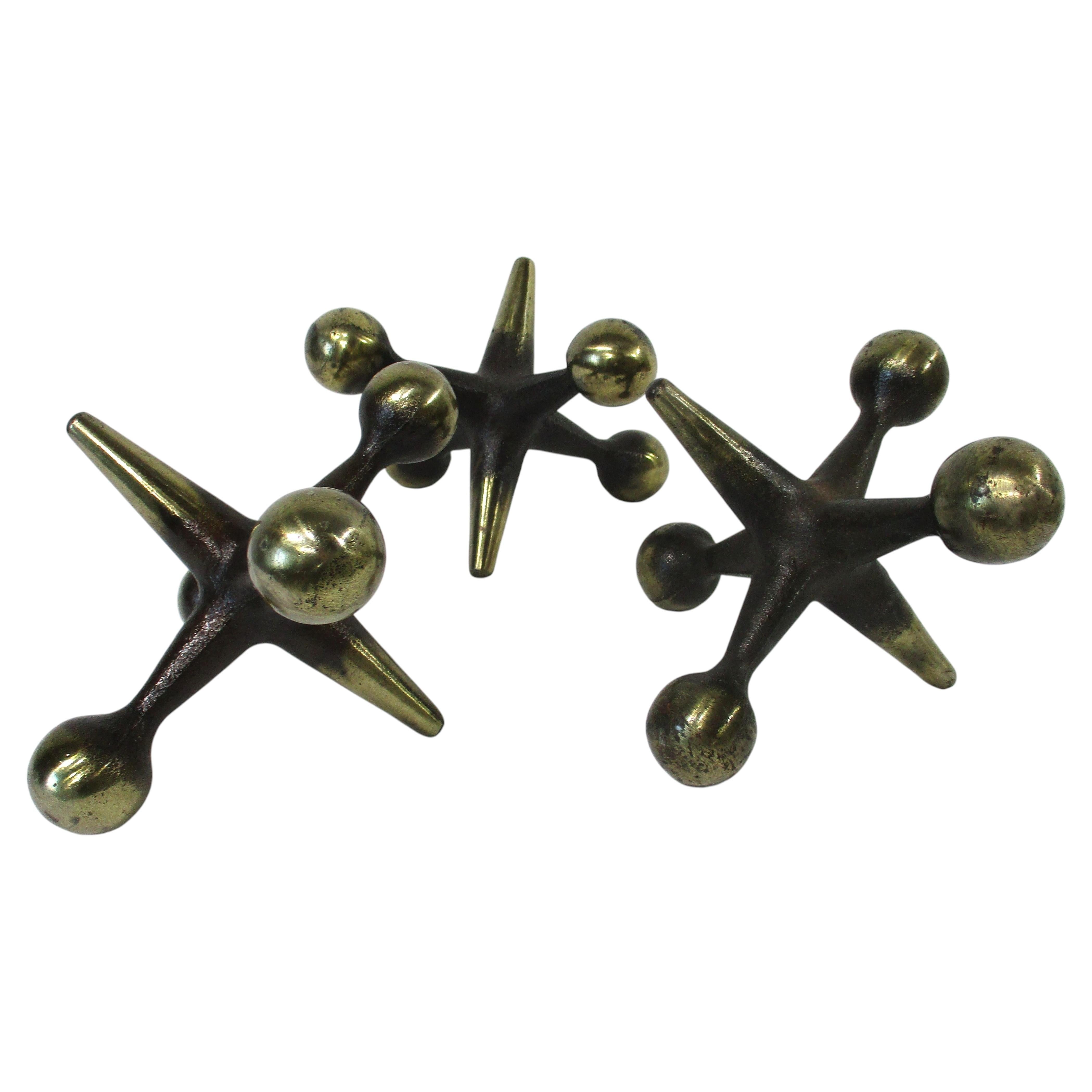 Bill Curry Jack Sculptures, Bookends or Paperweights for Design Line (C) For Sale