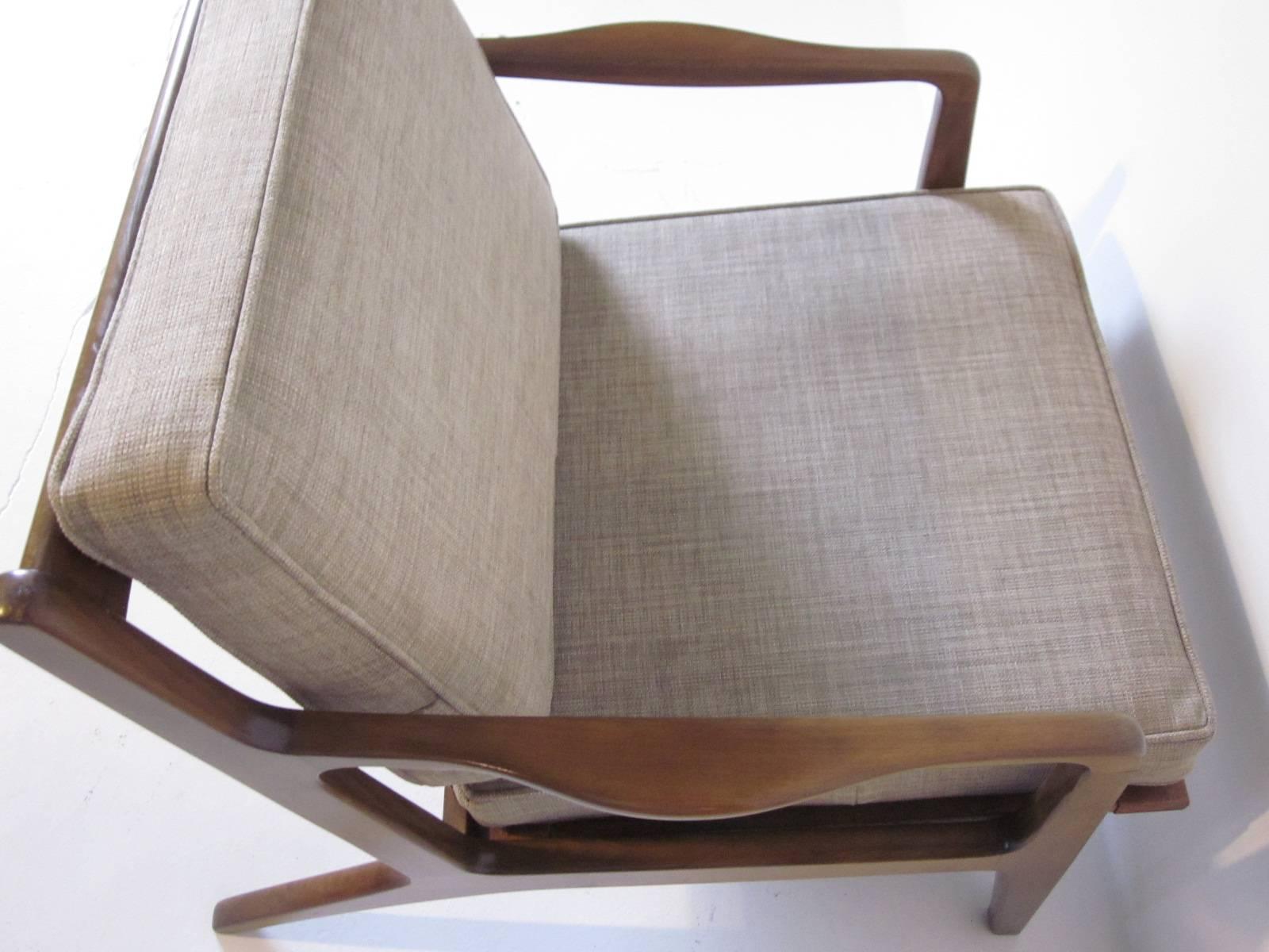 20th Century Folke Ohlsson Danish Lounge Chair