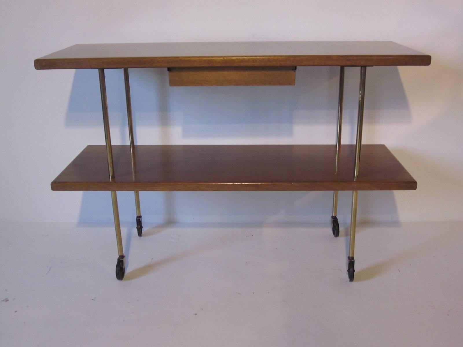 Harvey Probber Serving or Bar Cart 1