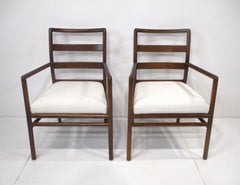 T.H. Robsjohn-Gibbings Ladder Back Chairs for Widdicomb