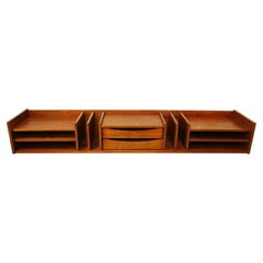 Lg. Pedersen & Hansen Teak-Schreibtisch-Organizer, Dänemark