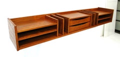 Lg. Pedersen & Hansen Teak-Schreibtisch-Organizer, Dänemark