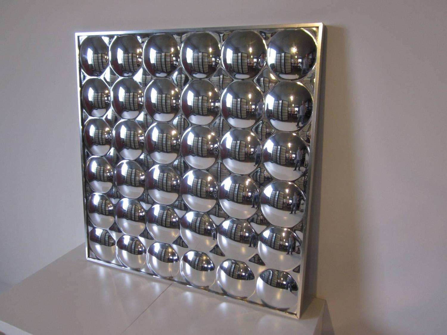 Turner Convex Bubble Mirror at 1stdibs