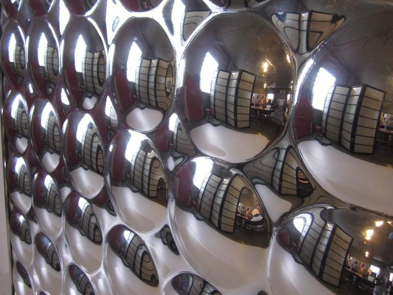 Turner Convex Bubble Mirror at 1stdibs