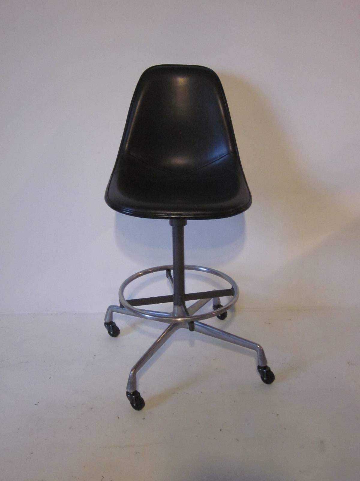 Eames Industrial Architectural Stools In Excellent Condition In Cincinnati, OH