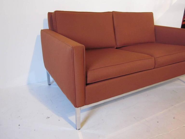 Knoll Steelcase Styled Loveseat Sofa at 1stDibs