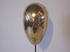 Hagenauer Styled Brass Face Sculpture