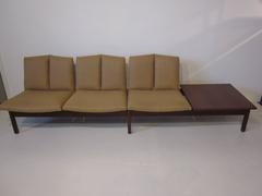 Hans Olsen Styled Danish Tandem Modular Bench Seating Set