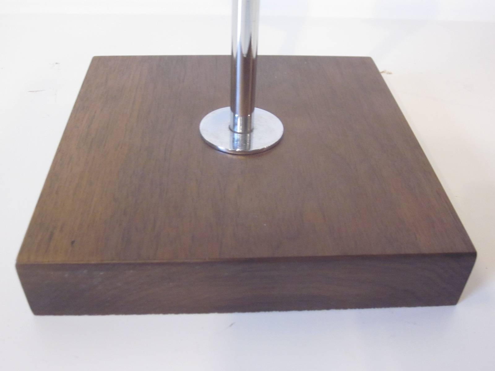 Metal Heifetz Adjustable Desk or Table Lamp by Gilbert Waltrous