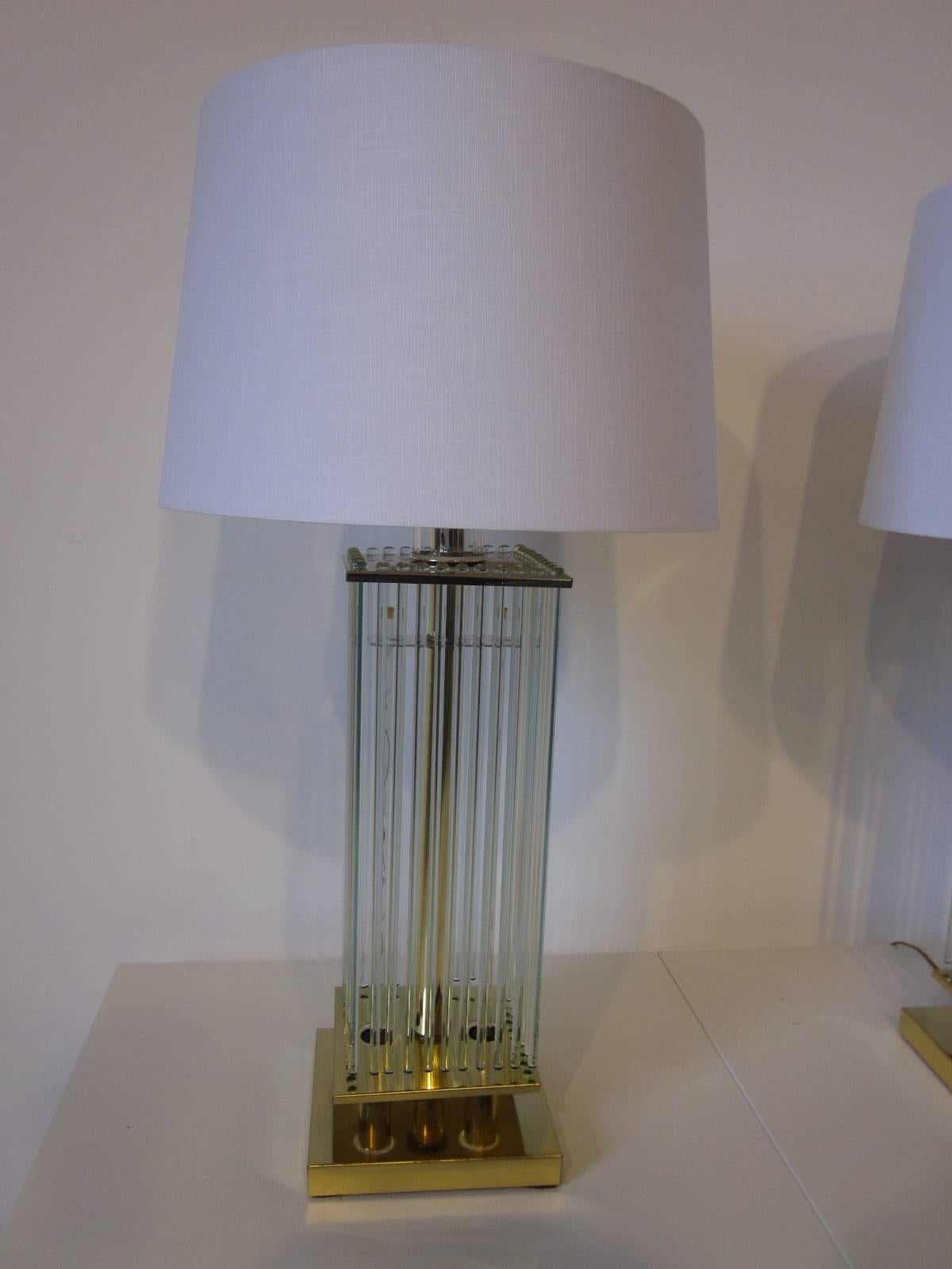 glass rod lamp