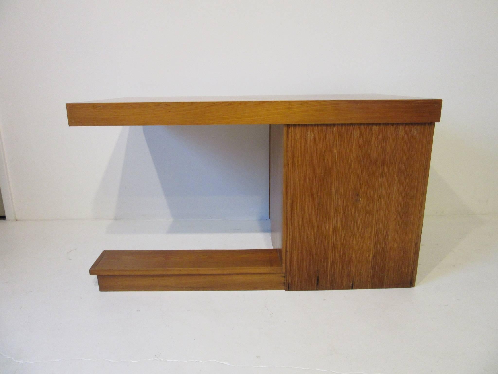 American Important Frank Lloyd Wright Usonian Desk from the Levin House