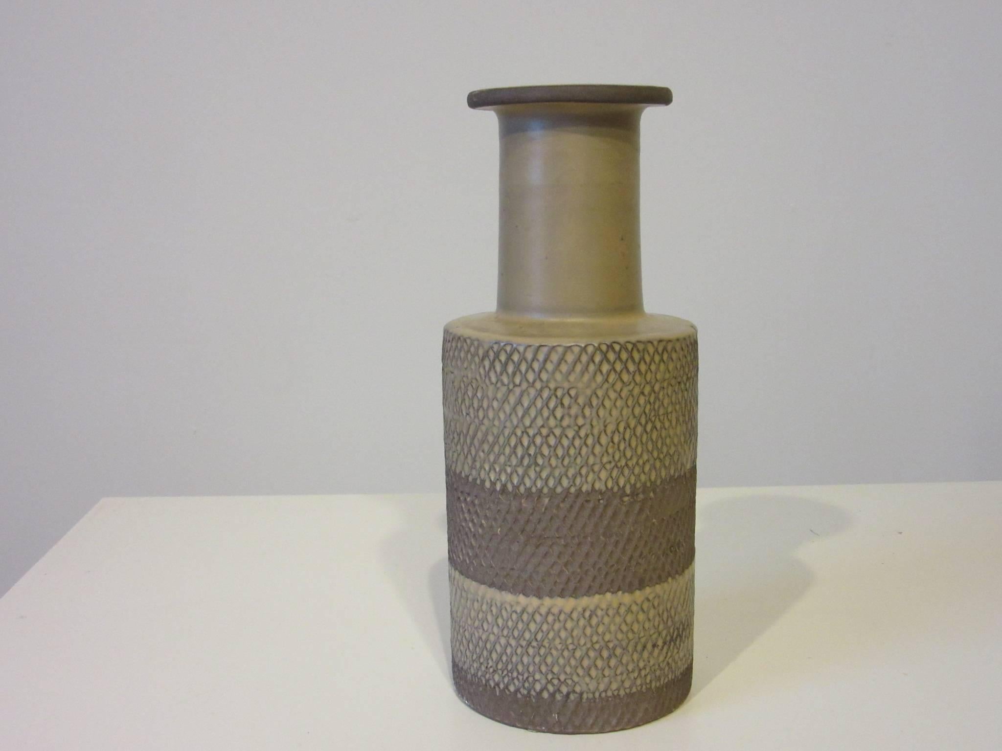 20th Century Guidi Bitossi Italian Pottery Vase for Raymor