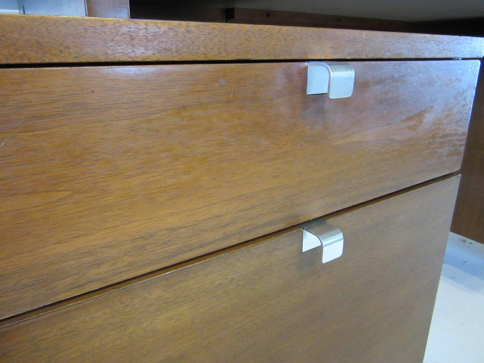 Mid-Century Modern George Nelson Desk from a National Historic Landmark Eero Saarinen Building