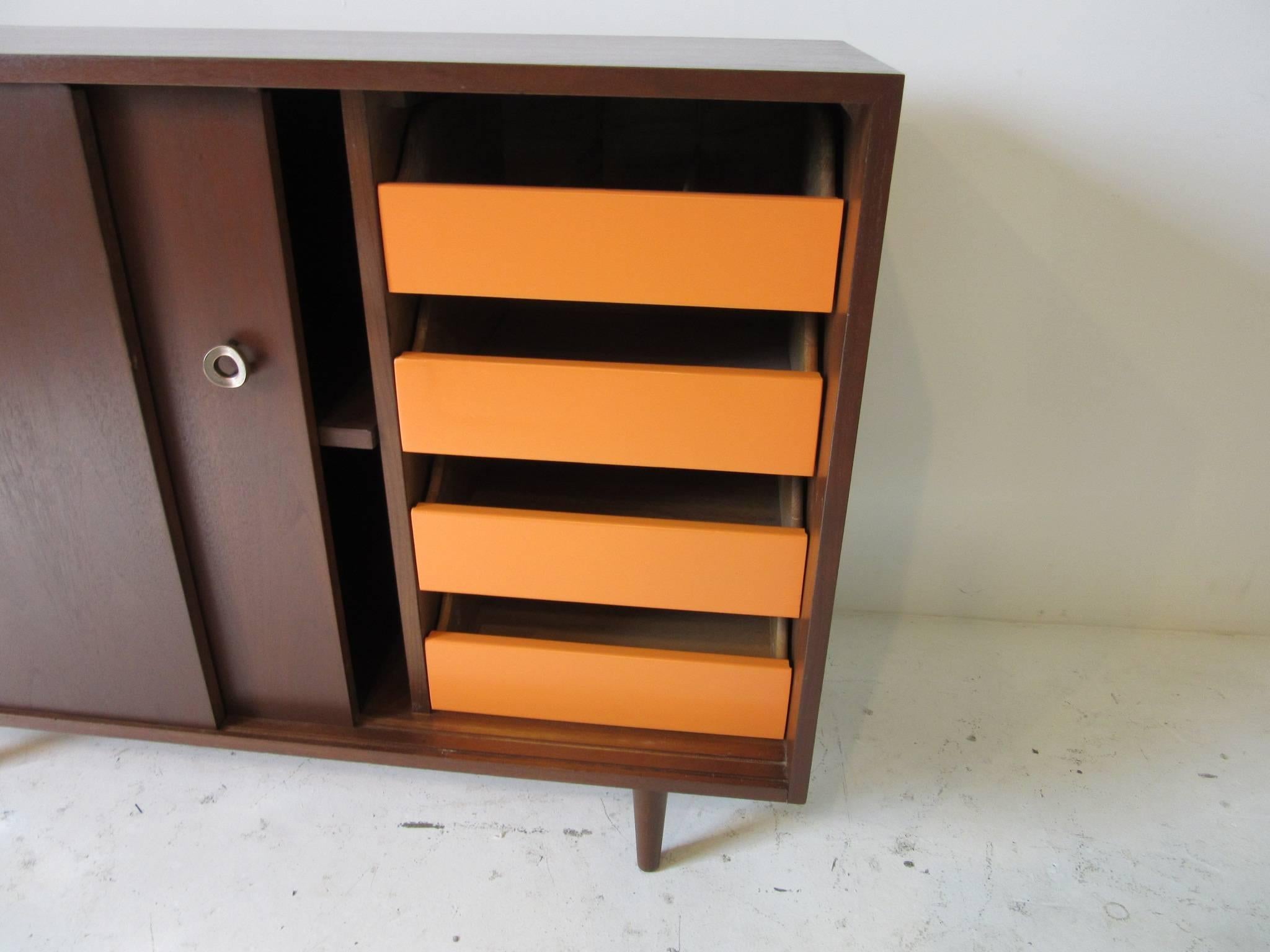 Greta Grossman Walnut Credenza for Glenn of California 2