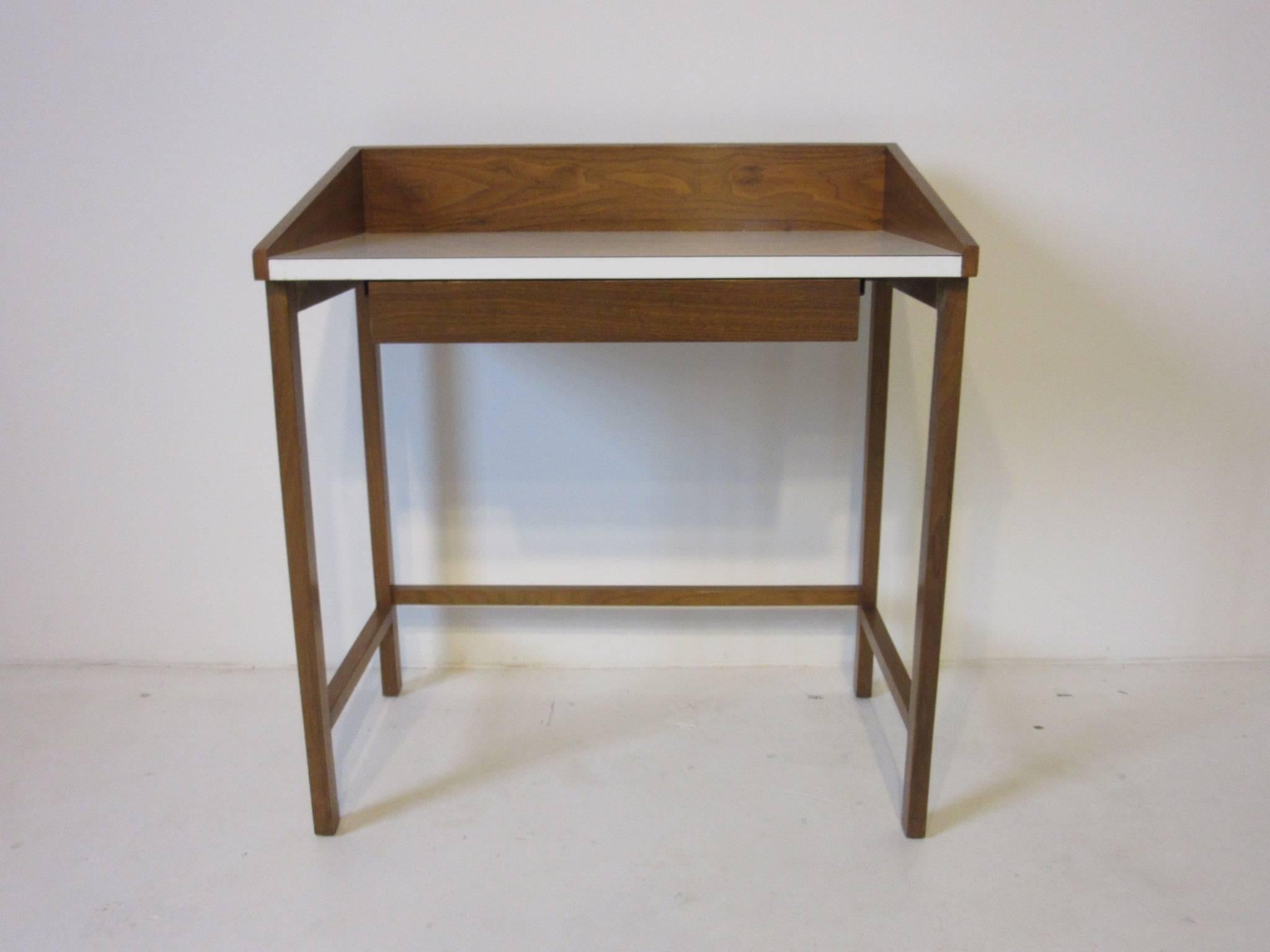 Mid-Century Modern Rare Dunbar Small Vanity or Makeup Table by Edward Wormley