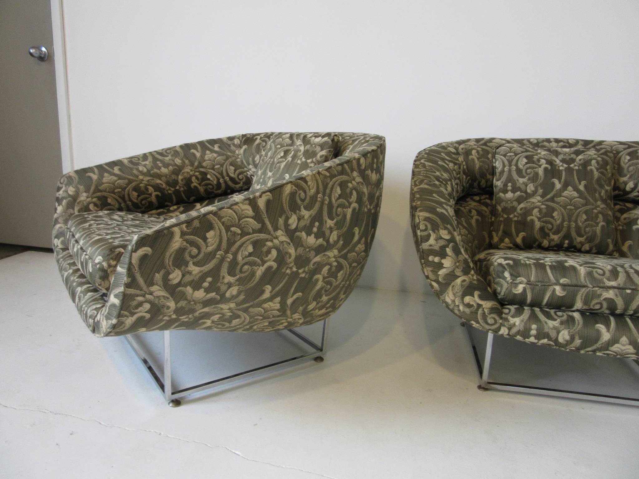 Milo Baughman Lounge Chairs 1