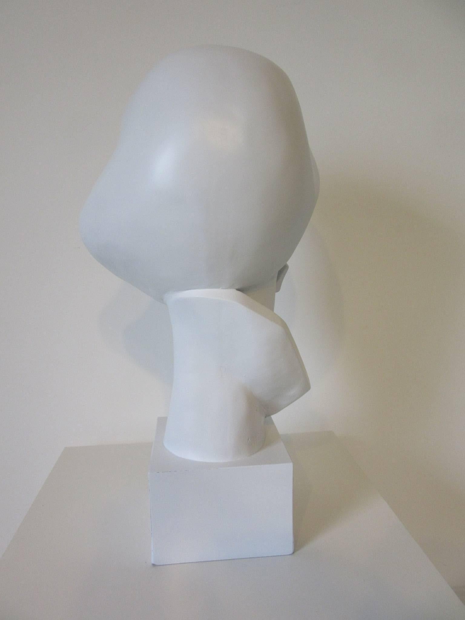 Américain Grande sculpture de tête féminine des années 1980 par Austin en vente