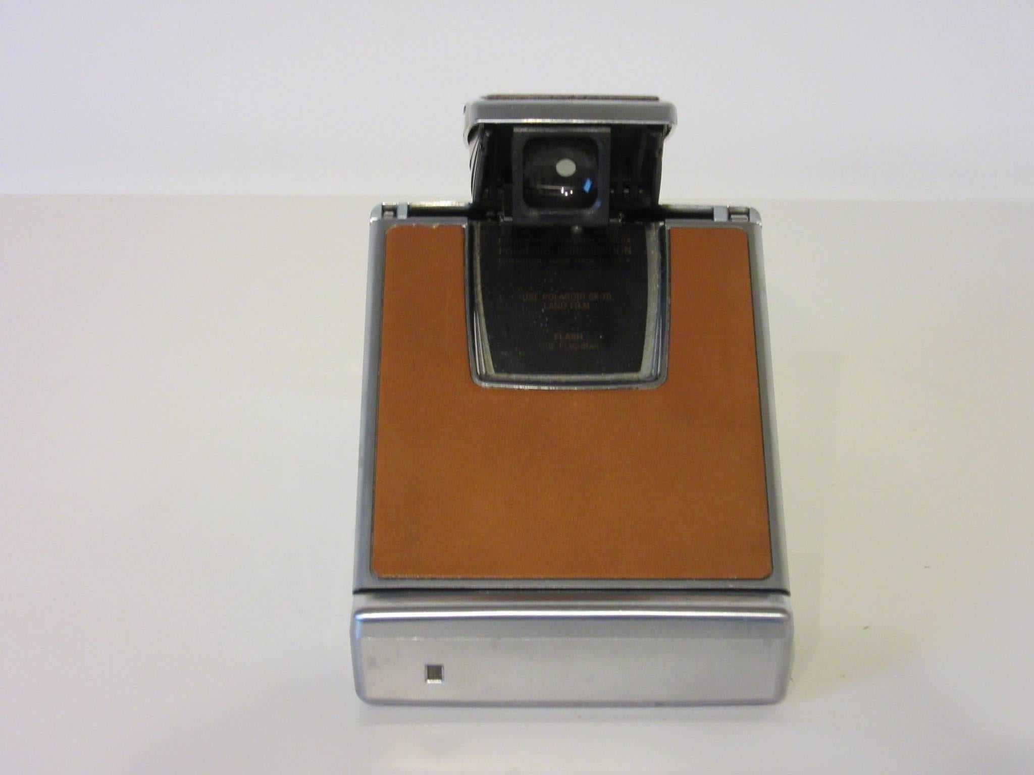 Modern Polaroid SX-70 Camera Designed by Henry Dreyfuss