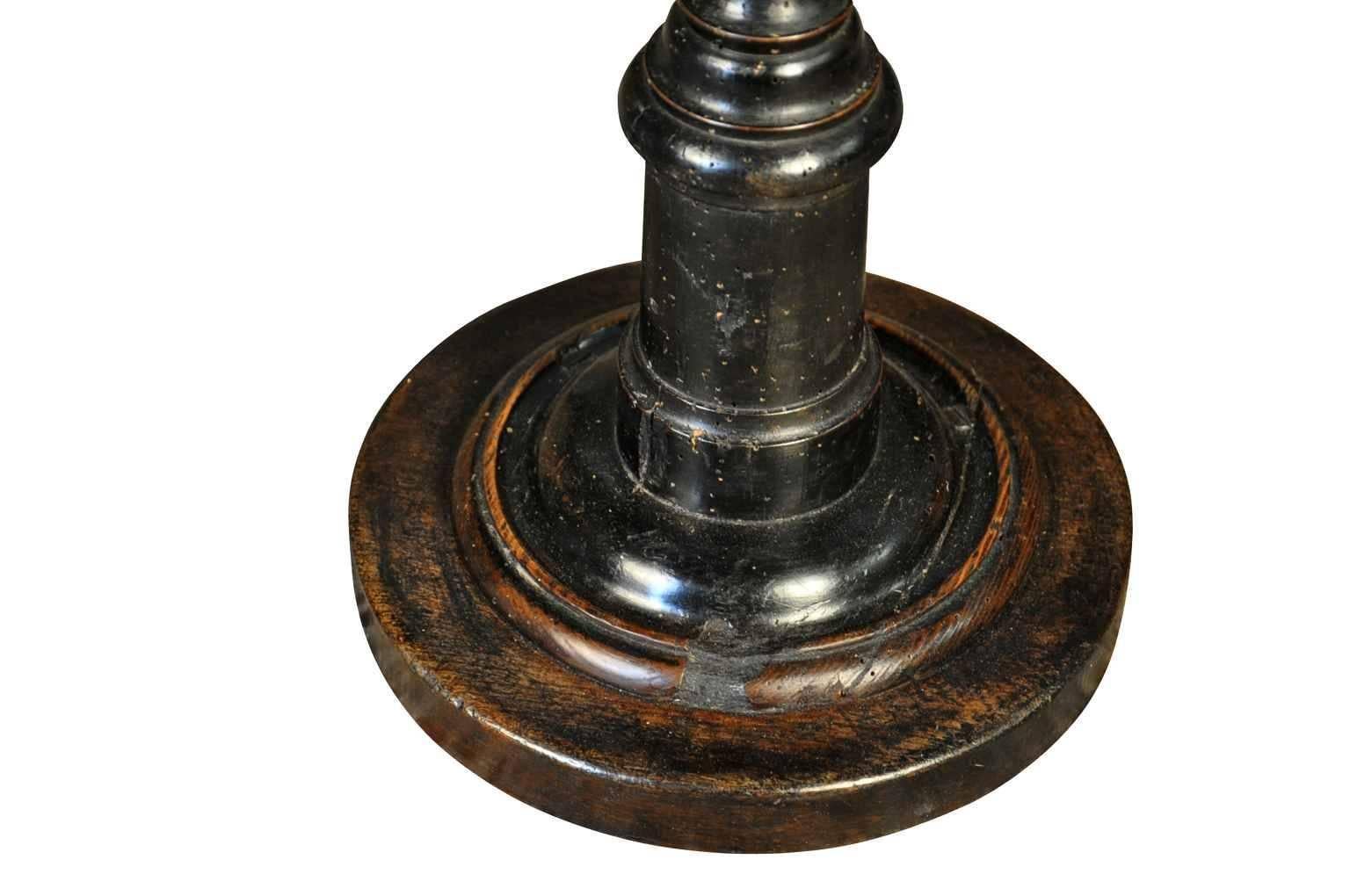 French 19th Century Balance or Scale in Wood, Iron and Brass 1