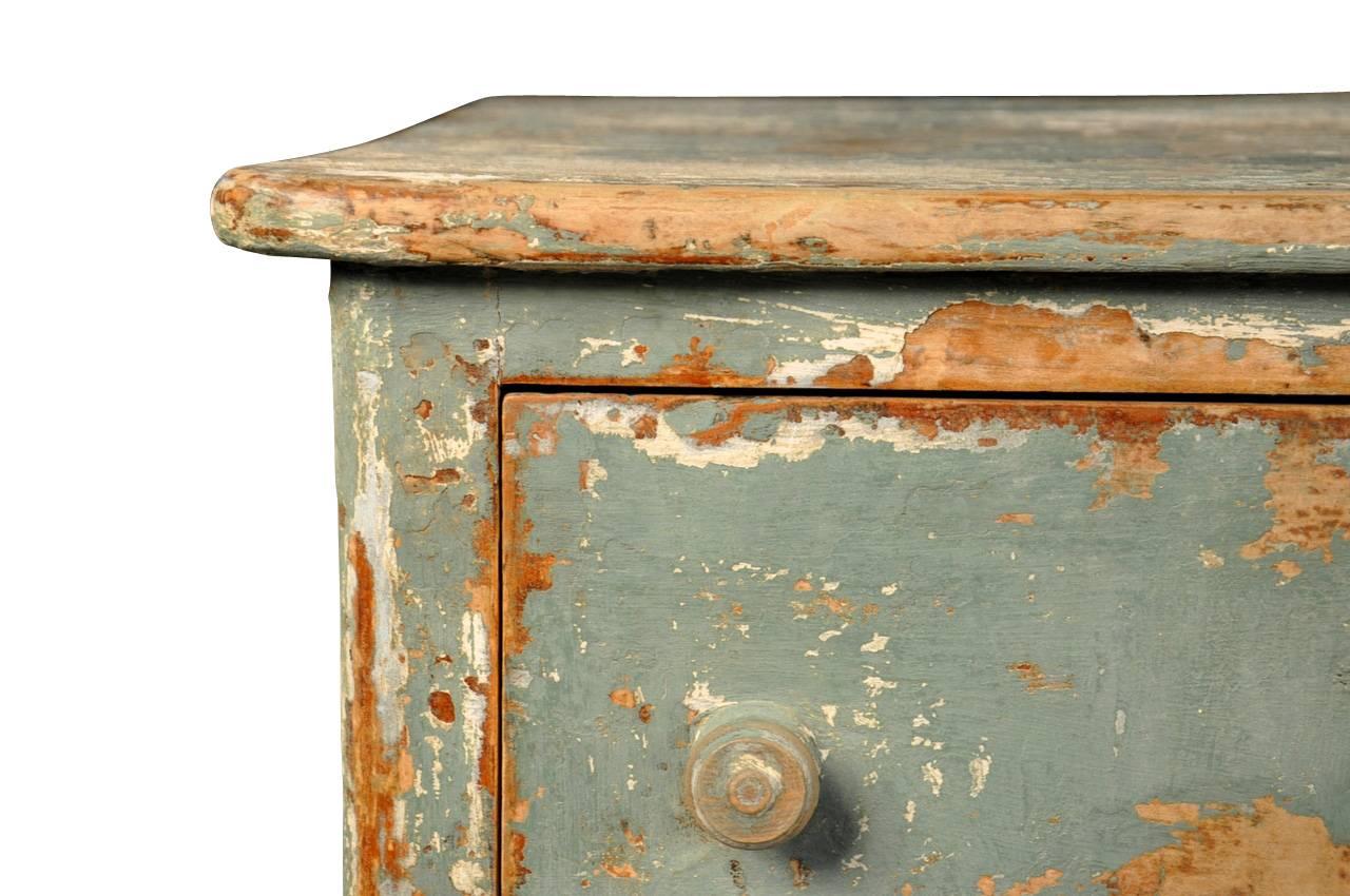 18th Century and Earlier 18th Century Painted Commode From Portugal