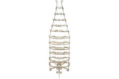French 19th Century Wine Bottle Rack in Iron