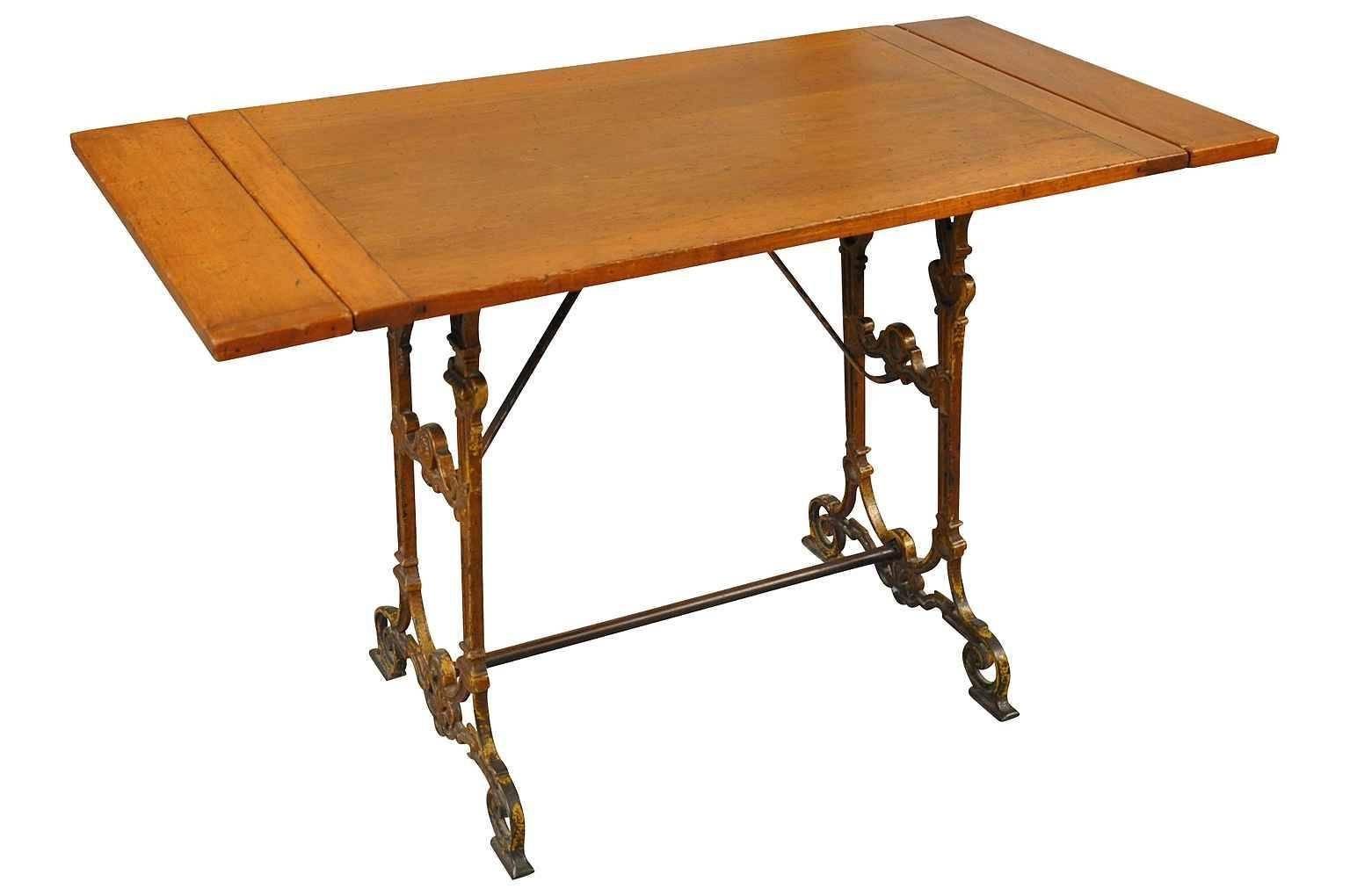 French Late 19th Century Bistro Table In Excellent Condition In Atlanta, GA