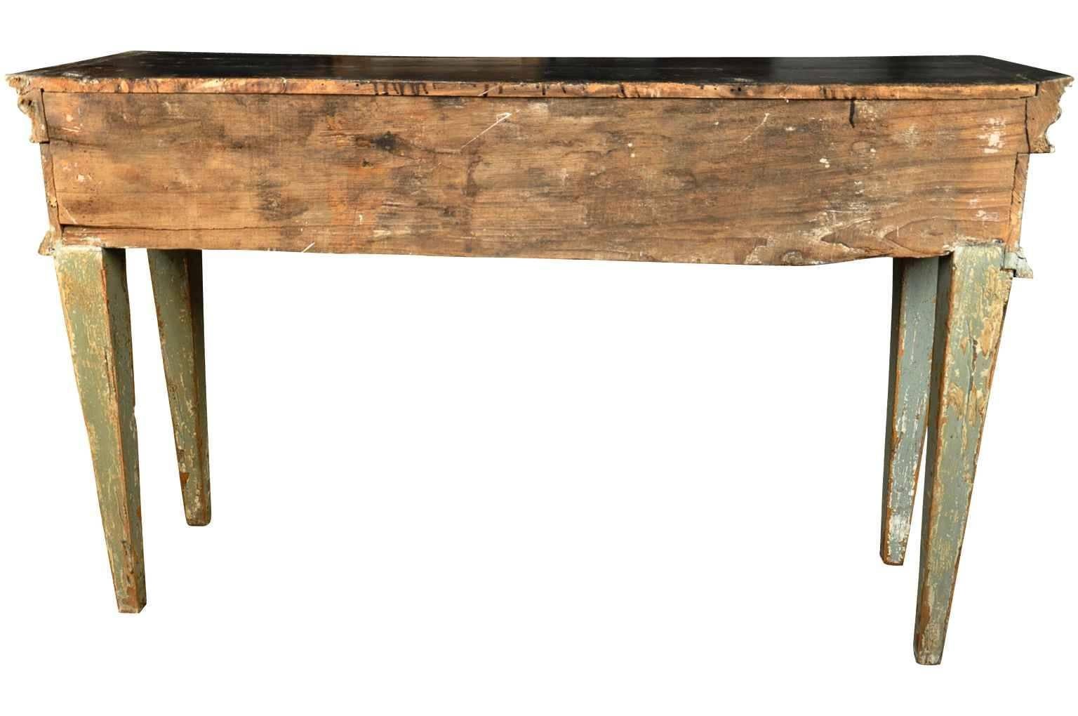 Early 19th Century Spanish Painted Console 3