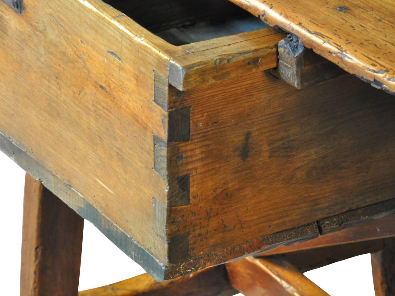 Spanish 19th Century Work Table Console 2