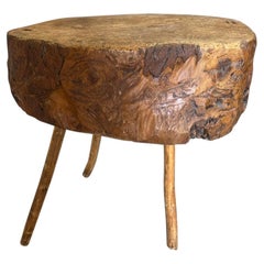 French 19th Century Billot - Butcher Block