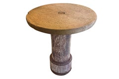 French Stone Top Gueridon - Side Table