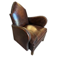 French Early 20th Century Club Chair