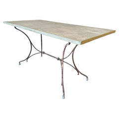 French 19th Century Garden Table