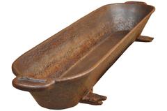 French 19th Century Cast Iron Trough