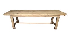 French 19th Century Farm Table