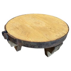 French 19th Century Pressoire Coffee Table - Table Basse
