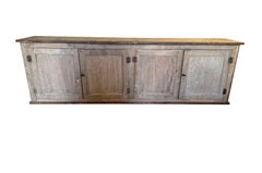 Mid-19th Century French Enfilade in Linden Wood & Pine, Circa 1850