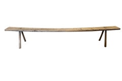 French 19th Century Primitive Bench